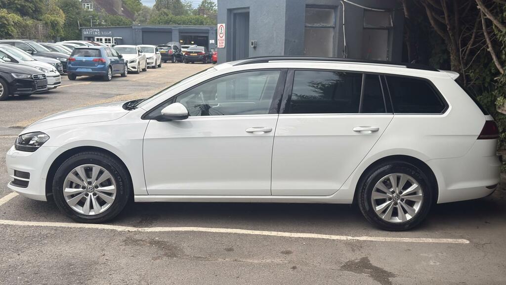 Volkswagen Golf 1.2 Tsi Bluemotion Tech S Estate Dsg Eu White #3