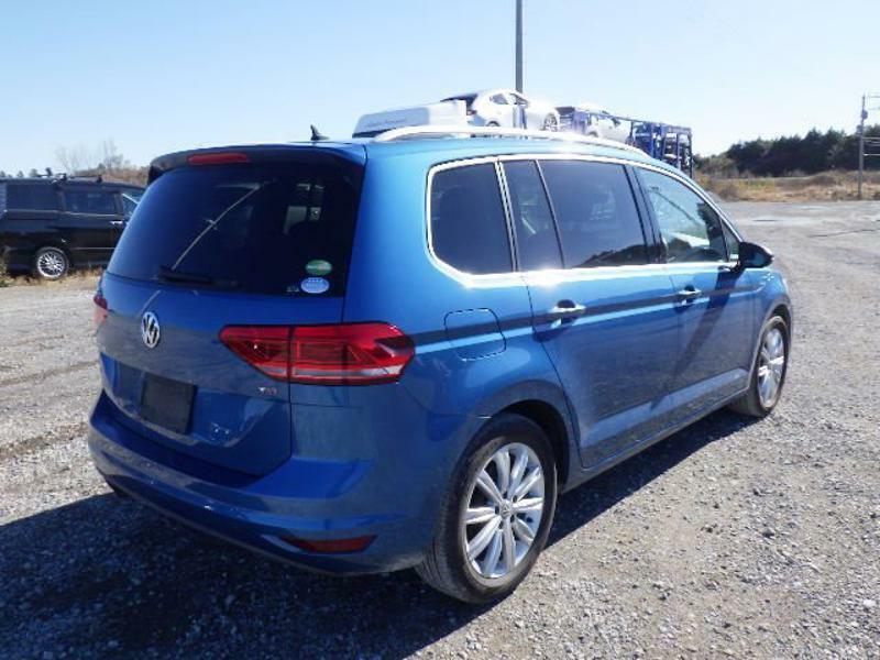 Volkswagen Touran 1.4 Tsi Bluemotion Tech R-line Mpv Dsg Blue #3