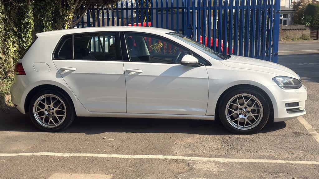 Volkswagen Golf 1.4 Tsi Bluemotion Tech Match Hatchback White #5