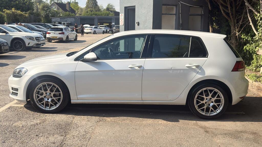 Volkswagen Golf 1.4 Tsi Bluemotion Tech Match Hatchback White #4