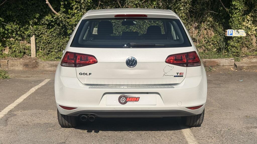 Volkswagen Golf 1.4 Tsi Bluemotion Tech Match Hatchback White #6