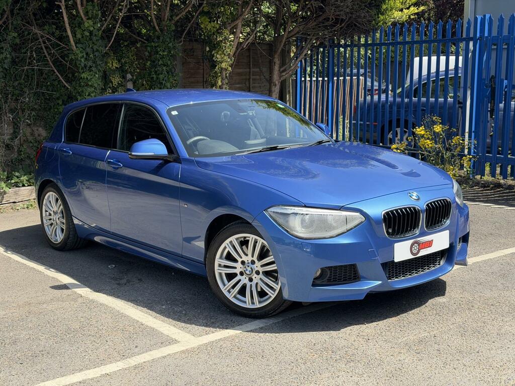 BMW 1 Series 1.6 116I M Sport Hatchback Euro 6  Blue #2