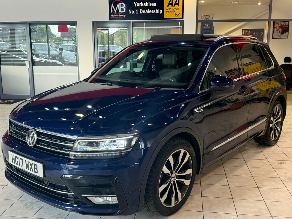 Volkswagen Tiguan Suv 2.0 Tdi Bluemotion Tech R-line 201717 HG17WXB Blue #3