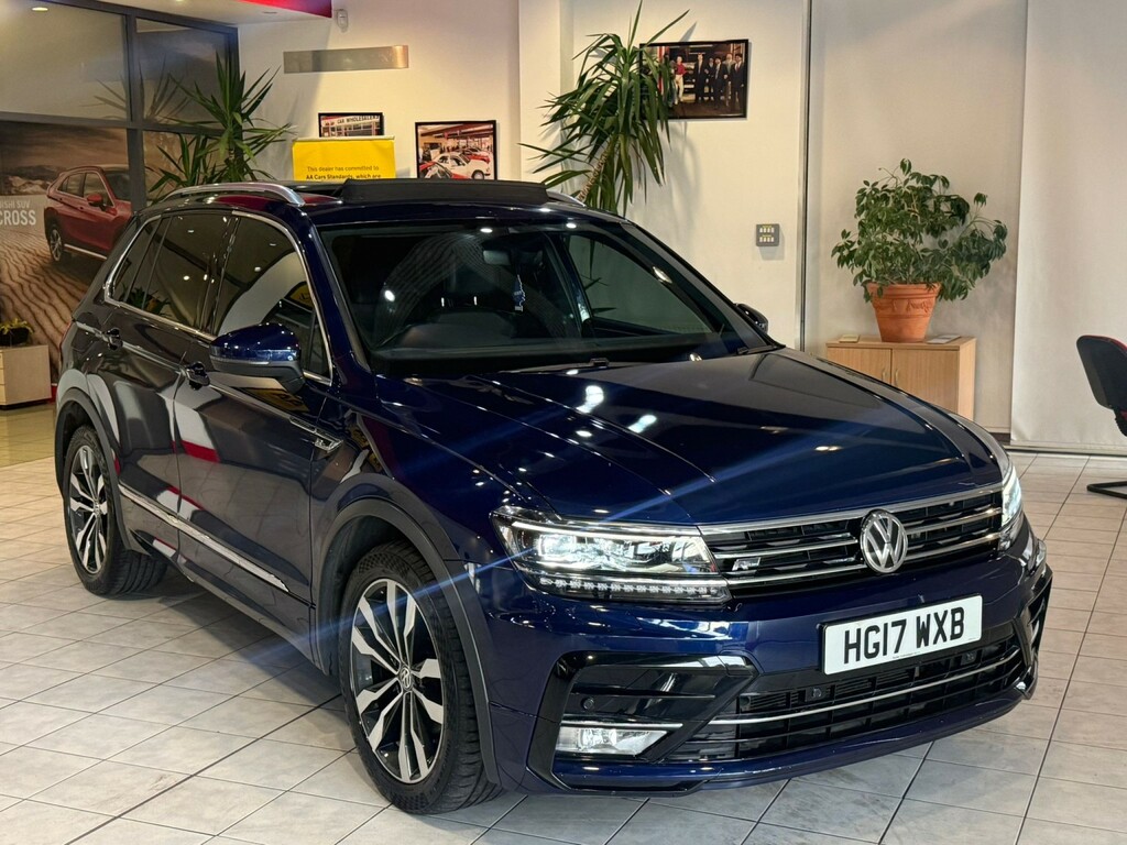 Volkswagen Tiguan Suv 2.0 Tdi Bluemotion Tech R-line 201717 HG17WXB Blue #5