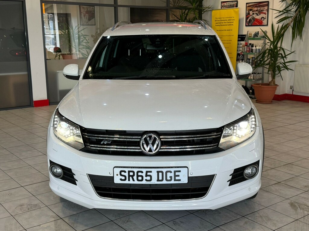 Volkswagen Tiguan Suv 2.0 Tdi Bluemotion Tech R-line 201565 SR65DGE White #3