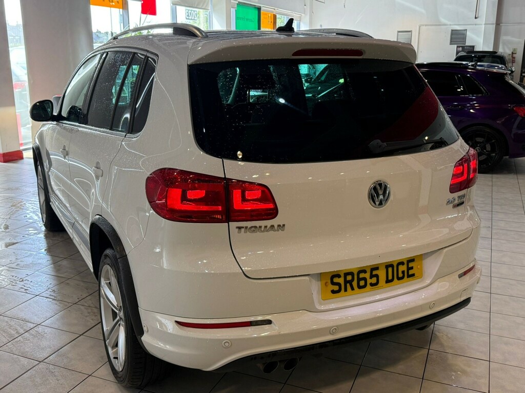 Volkswagen Tiguan Suv 2.0 Tdi Bluemotion Tech R-line 201565 SR65DGE White #6