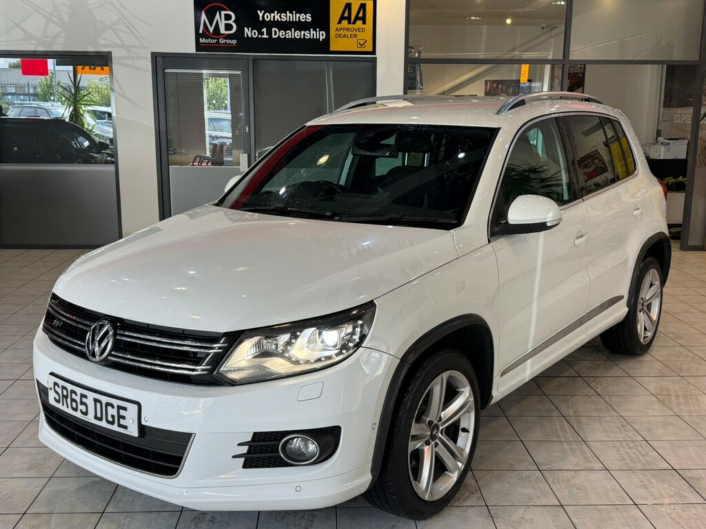 Volkswagen Tiguan Suv 2.0 Tdi Bluemotion Tech R-line 201565 SR65DGE White #4