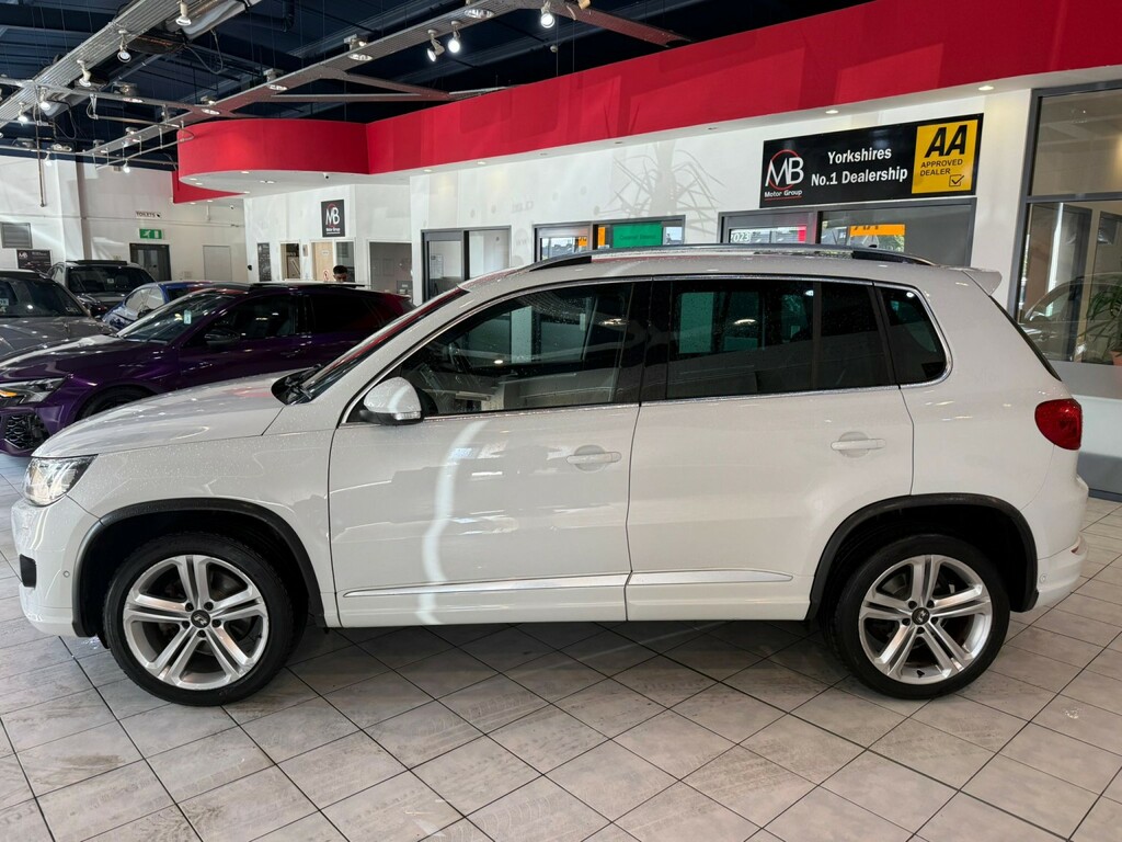 Volkswagen Tiguan Suv 2.0 Tdi Bluemotion Tech R-line 201565 SR65DGE White #5