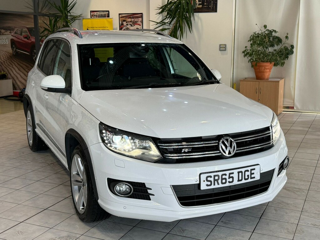 Volkswagen Tiguan Suv 2.0 Tdi Bluemotion Tech R-line 201565 SR65DGE White #2