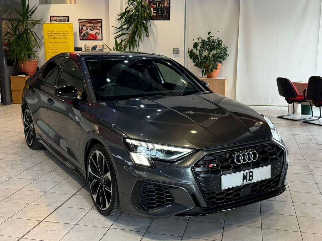 Audi S3 Saloon Tfsi 202323 YJ23HRW Grey #3