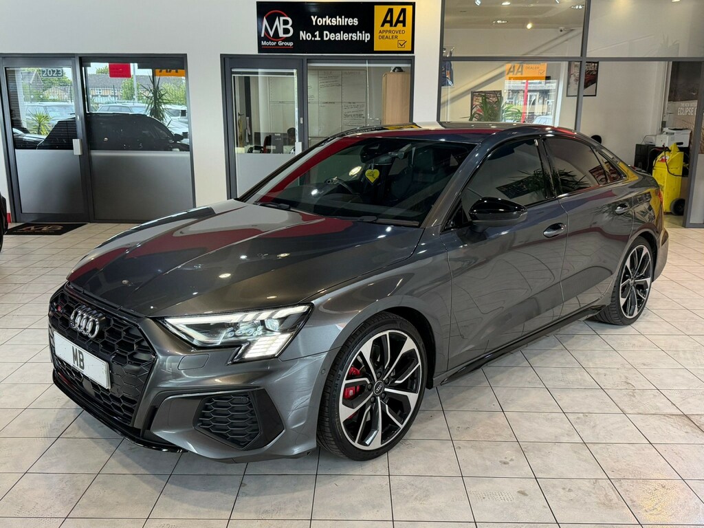 Audi S3 Saloon Tfsi 202323 YJ23HRW Grey #5