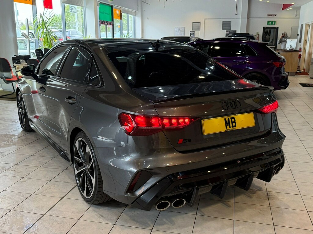 Audi S3 Saloon Tfsi 202323 YJ23HRW Grey #6