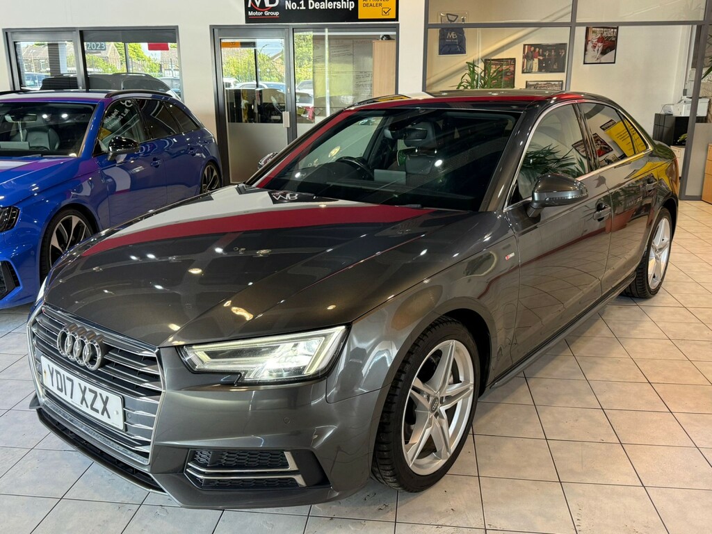 Audi A4 Saloon 2.0 Tdi Ultra S Line 201717 YD17XZX Grey #5