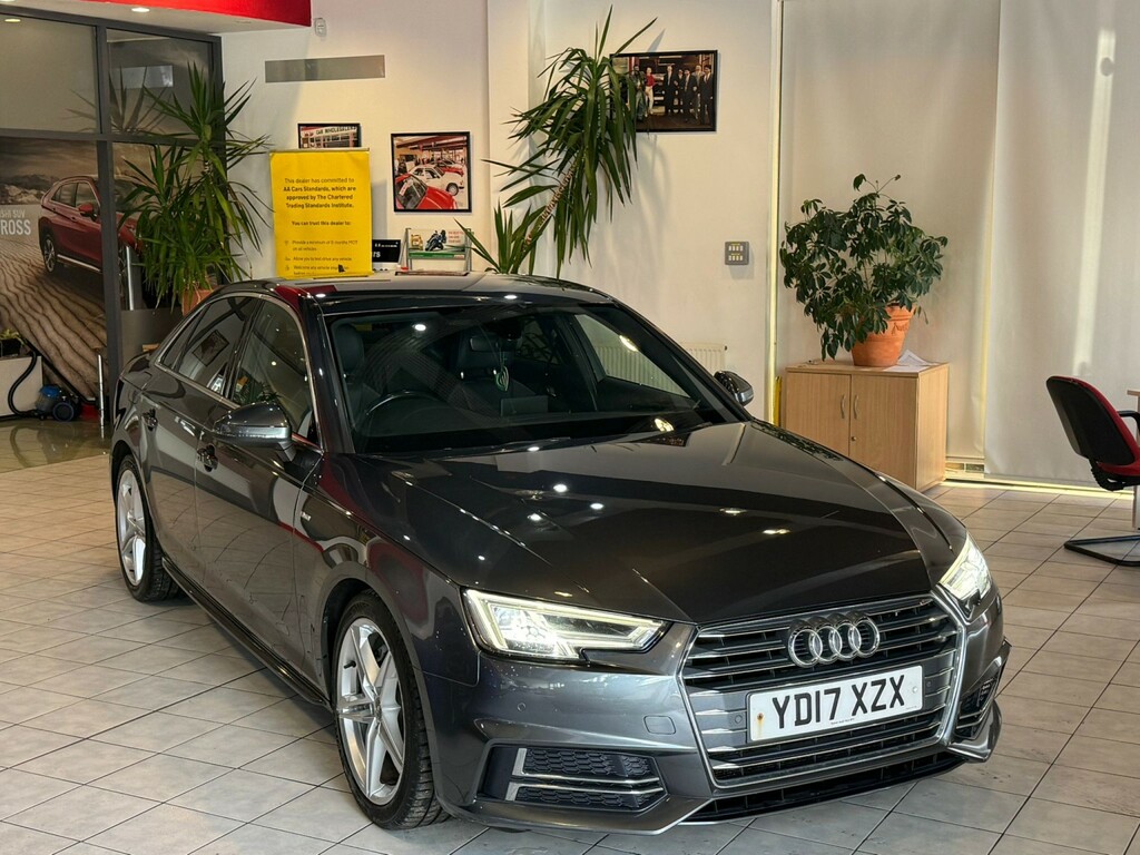 Audi A4 Saloon 2.0 Tdi Ultra S Line 201717 YD17XZX Grey #2