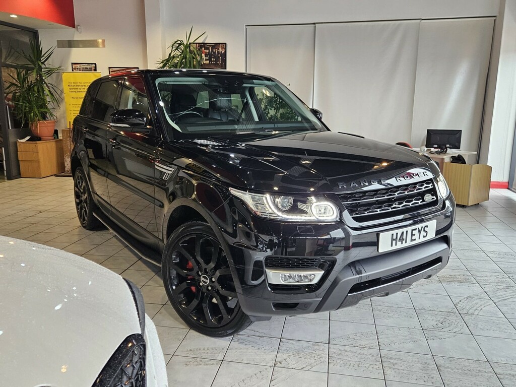 Land Rover Range Rover Sport Suv 3.0 Sd V6 Hse 201767 Black