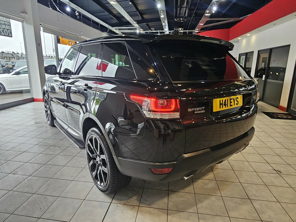 Land Rover Range Rover Sport Suv 3.0 Sd V6 Hse 201767 H41EYS Black #5