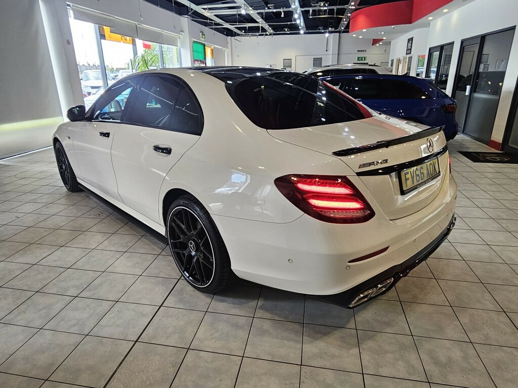 Mercedes-Benz E Class Saloon 2.0 E220d Amg Line 201666 FV66AOK White #5