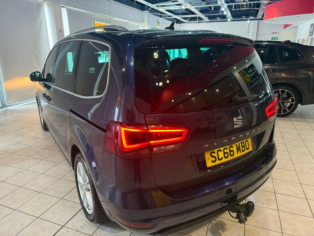 Seat Alhambra Mpv 2.0 Tdi Se Lux 201766 SC66MBO Blue #6