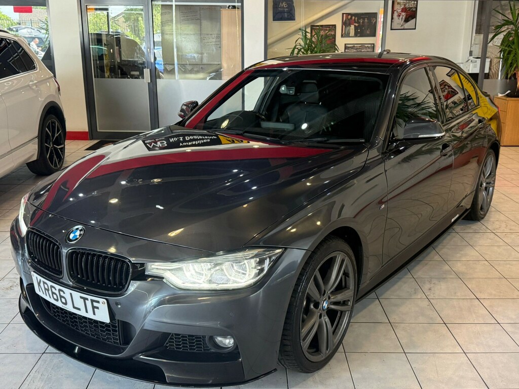 BMW 3 Series 3.0 330D Xdrive M Sport Saloon KR66LTF Grey #4