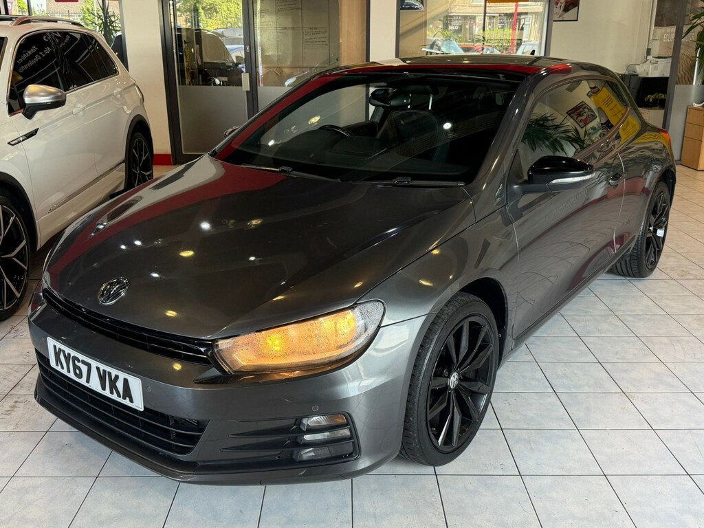 Volkswagen Scirocco Hatchback 2.0 Tdi Gt Black Edition 201767 KY67VKA Grey #4