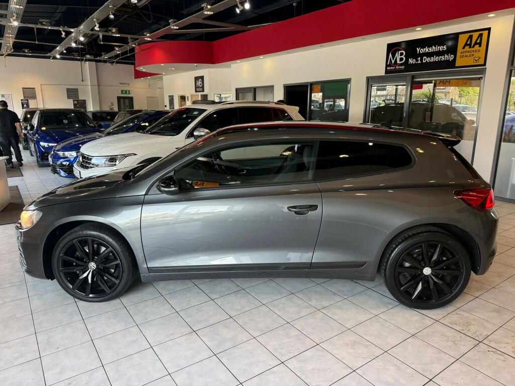 Volkswagen Scirocco Hatchback 2.0 Tdi Gt Black Edition 201767 KY67VKA Grey #5