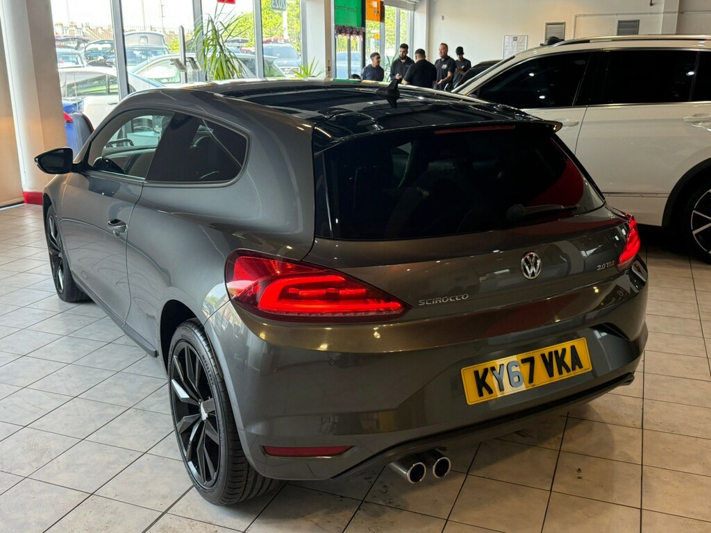 Volkswagen Scirocco Hatchback 2.0 Tdi Gt Black Edition 201767 KY67VKA Grey #6