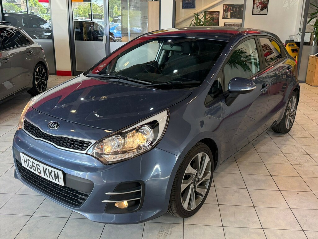 Kia RIO Hatchback 1.4 Ecodynamics 3 201666 HG66KKM Blue #4