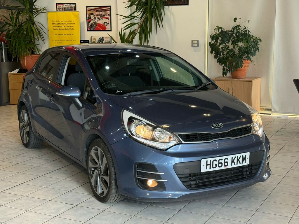 Kia RIO Hatchback 1.4 Ecodynamics 3 201666 HG66KKM Blue #2