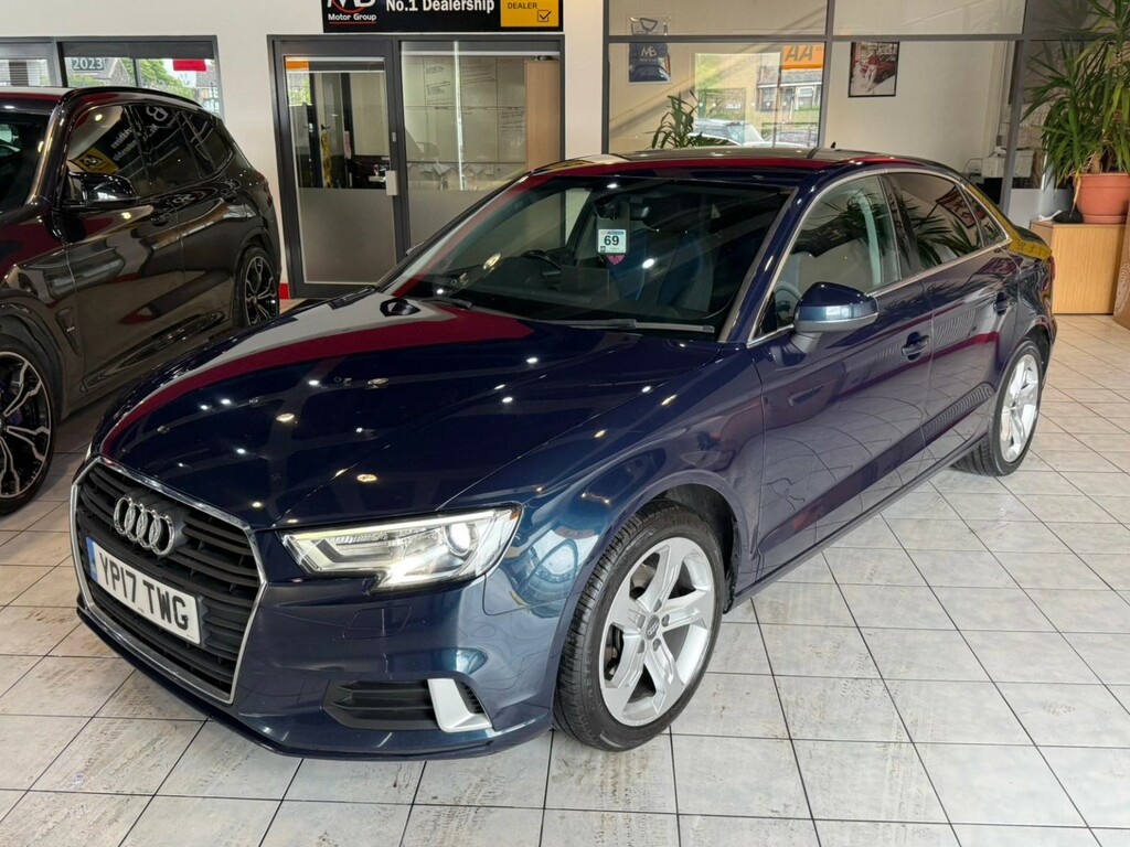 Audi A3 Saloon 2.0 Tdi Sport 201717 YP17TWG Blue #4