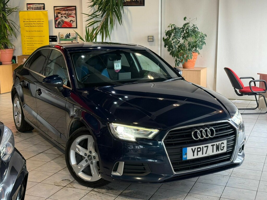 Audi A3 Saloon 2.0 Tdi Sport 201717 Blue