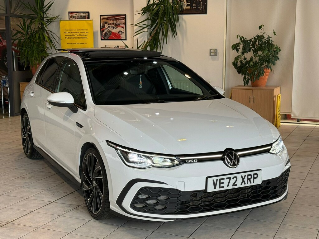 Volkswagen Golf Hatchback 2.0 Tdi Gtd 202372 VE72XRP White #2