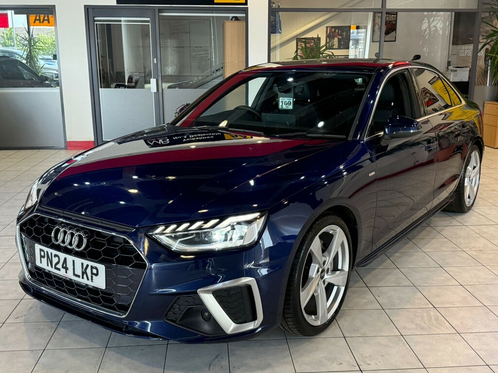 Audi A4 Saloon 2.0 Tfsi 40 S Linecat-s 202424 PN24LKP Blue #5