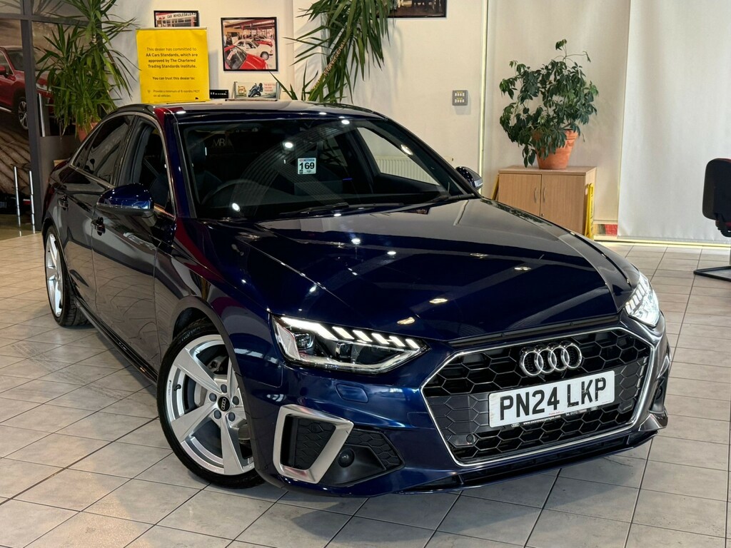 Audi A4 Saloon 2.0 Tfsi 40 S Linecat-s 202424 Blue
