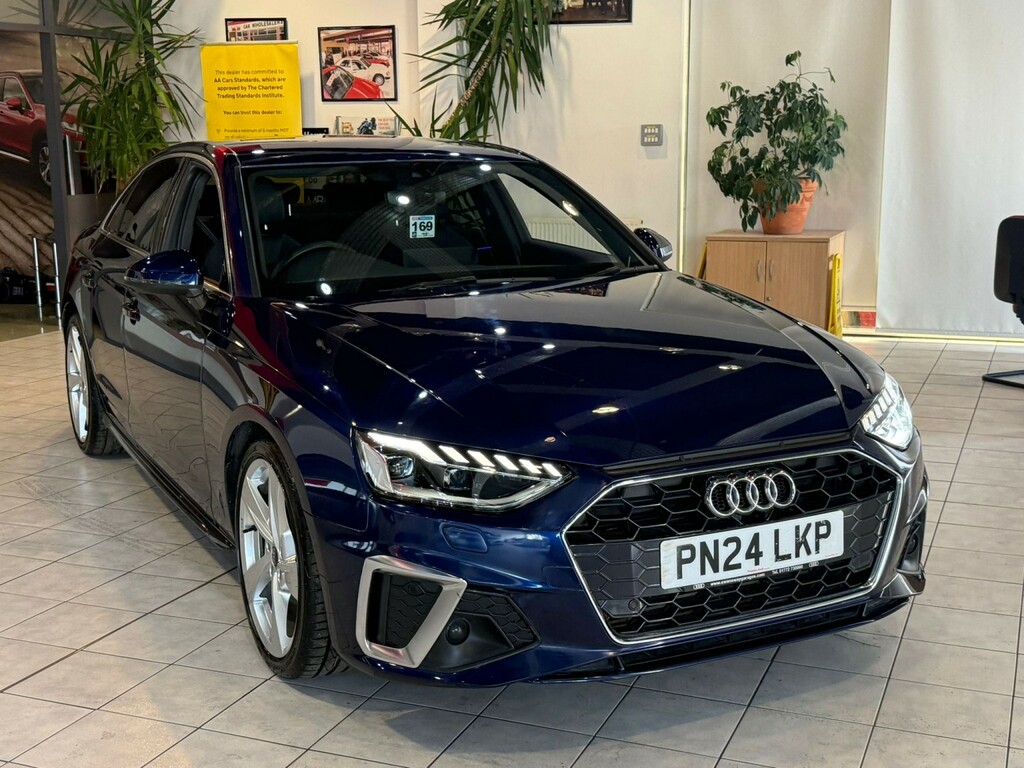 Audi A4 Saloon 2.0 Tfsi 40 S Linecat-s 202424 PN24LKP Blue #2