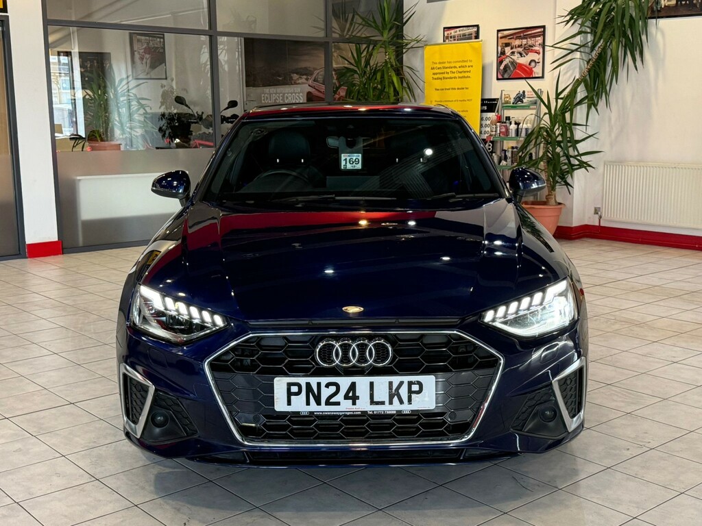 Audi A4 Saloon 2.0 Tfsi 40 S Linecat-s 202424 PN24LKP Blue #4