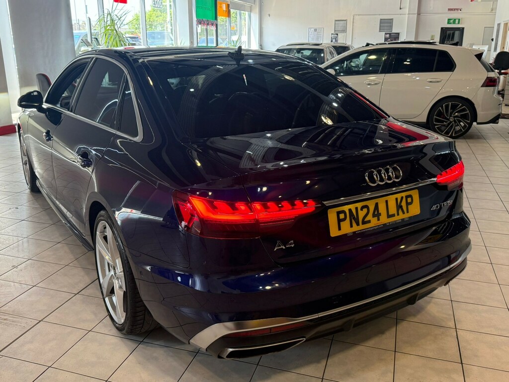 Audi A4 Saloon 2.0 Tfsi 40 S Linecat-s 202424 PN24LKP Blue #6