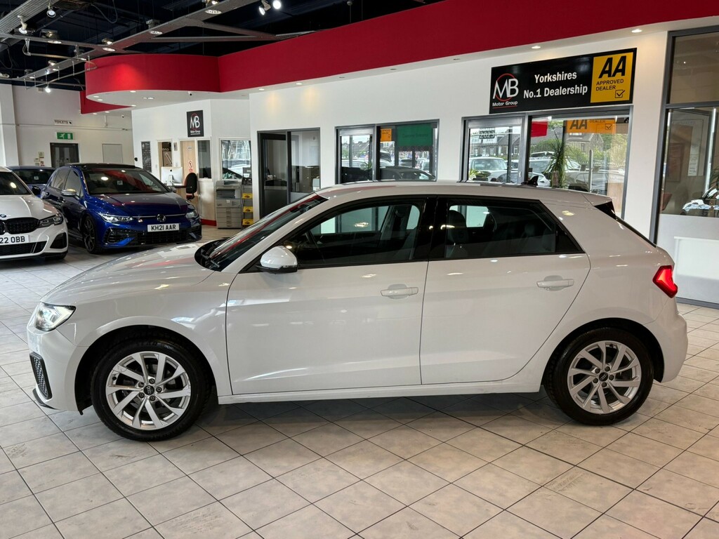 Audi A1 Hatchback 1.0 Tfsi 25 Sport 202424 MM24UOG White #5