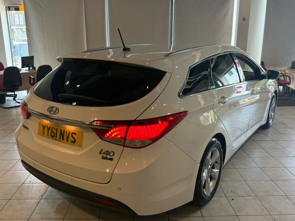 Hyundai I40 I40 Active Blue Drive Crdi White #10