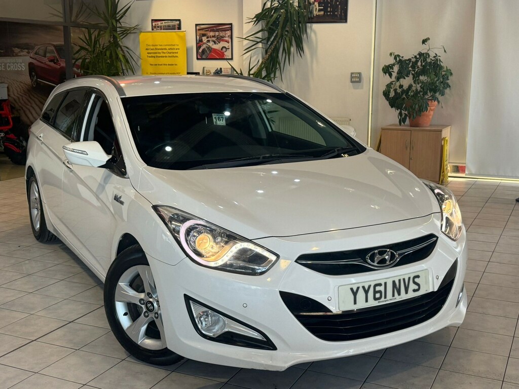 Hyundai I40 Estate 1.7 Crdi Blue Drive Style 201161 White