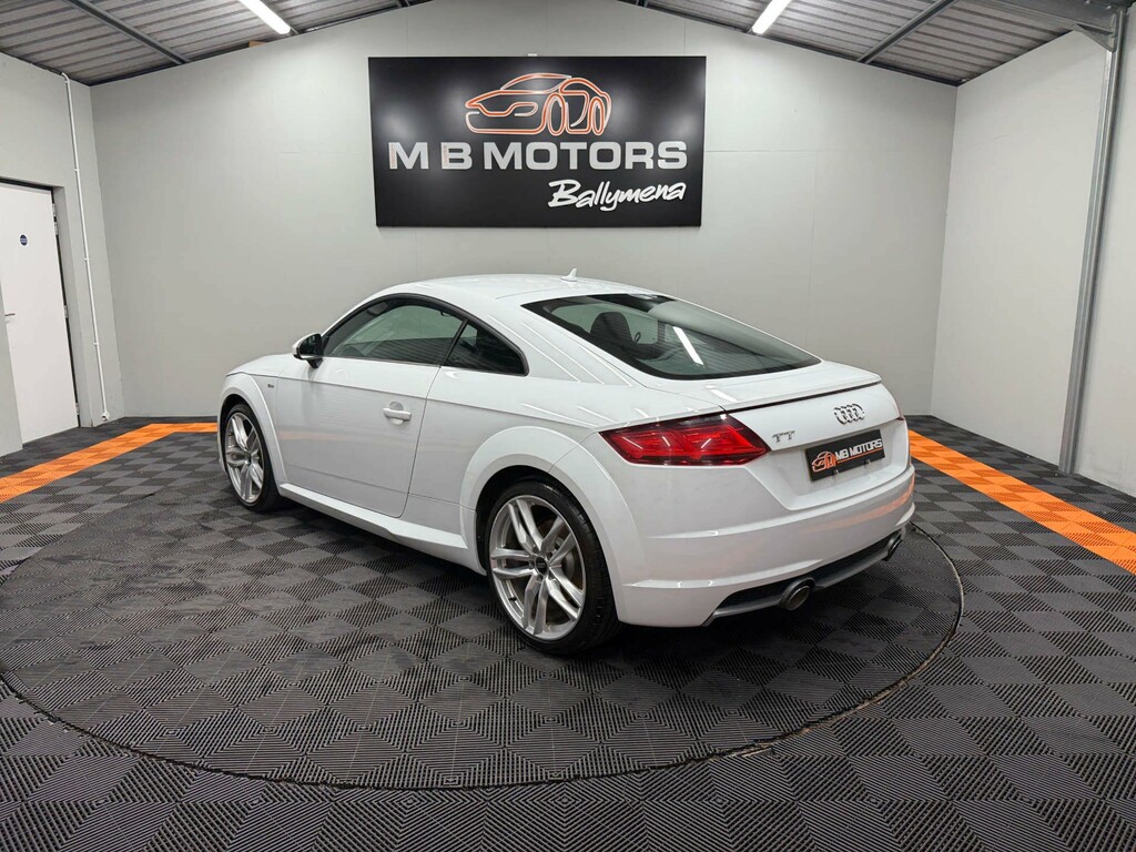 Audi TT S Line Tfsi VF65AHG White #5