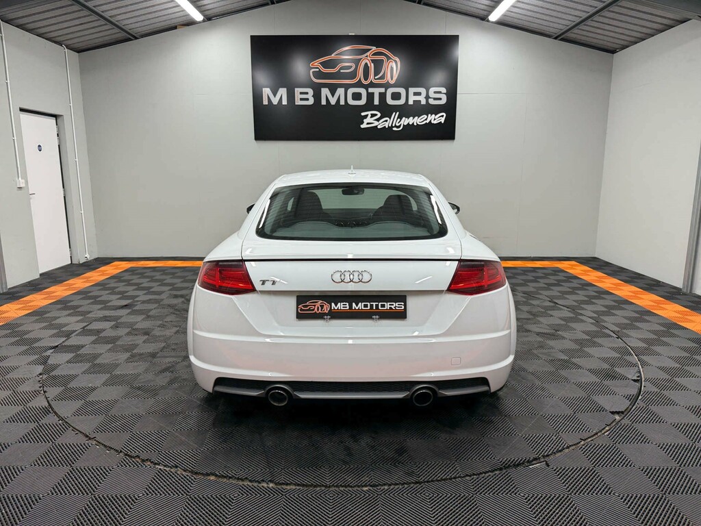 Audi TT S Line Tfsi VF65AHG White #6