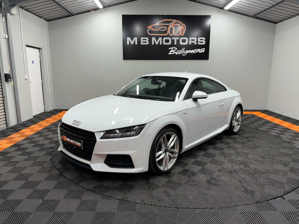 Audi TT S Line Tfsi VF65AHG White #3