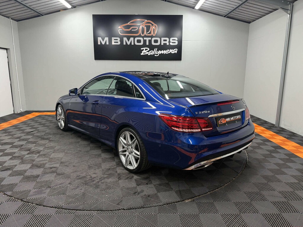 Mercedes-Benz E Class Amg Line Edition D KU66WMP Blue #5
