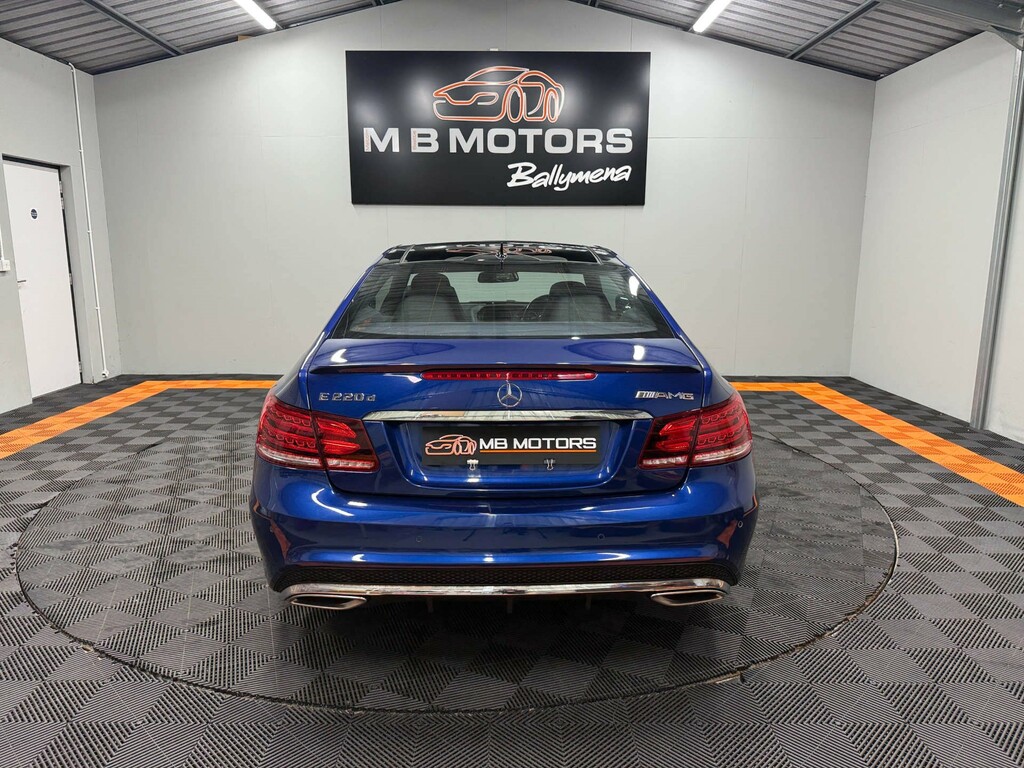 Mercedes-Benz E Class Amg Line Edition D KU66WMP Blue #6