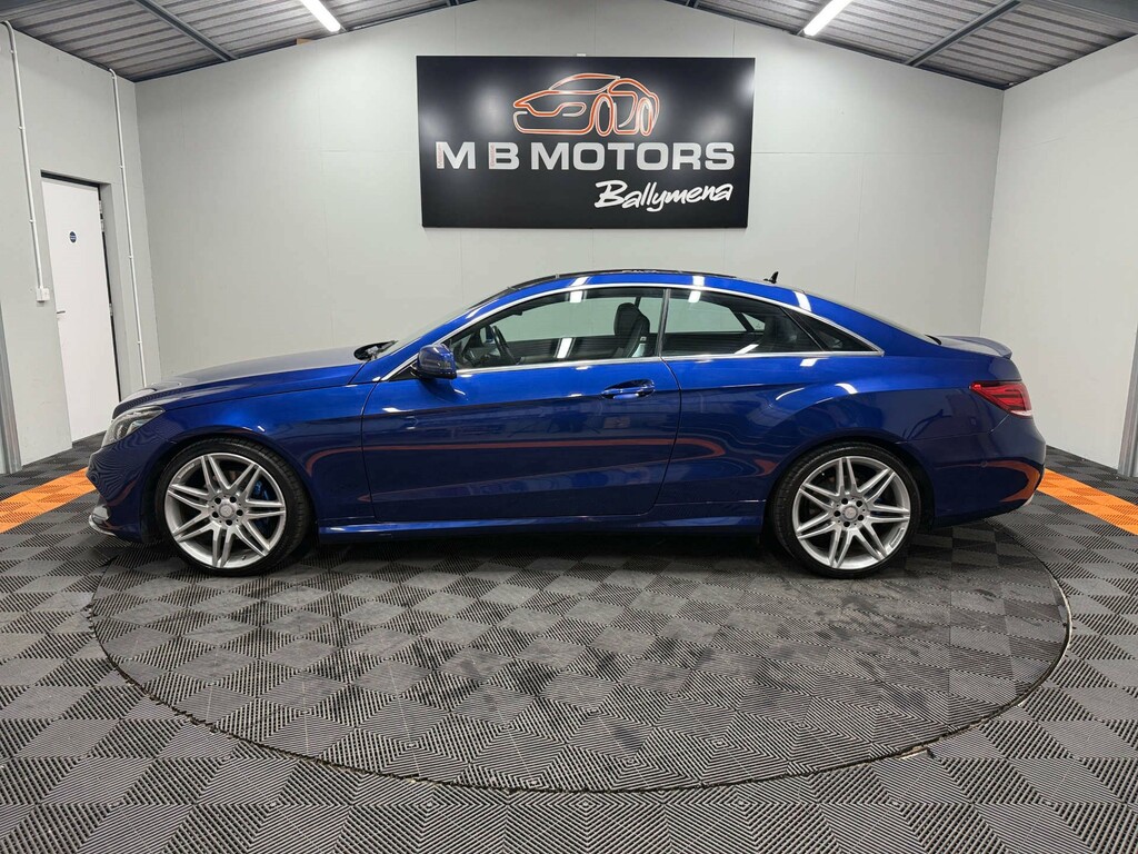 Mercedes-Benz E Class Amg Line Edition D KU66WMP Blue #4