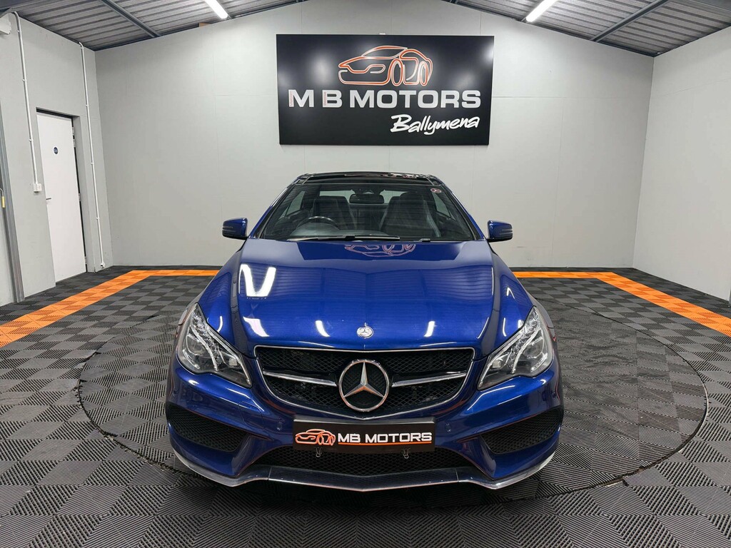 Mercedes-Benz E Class Amg Line Edition D KU66WMP Blue #2