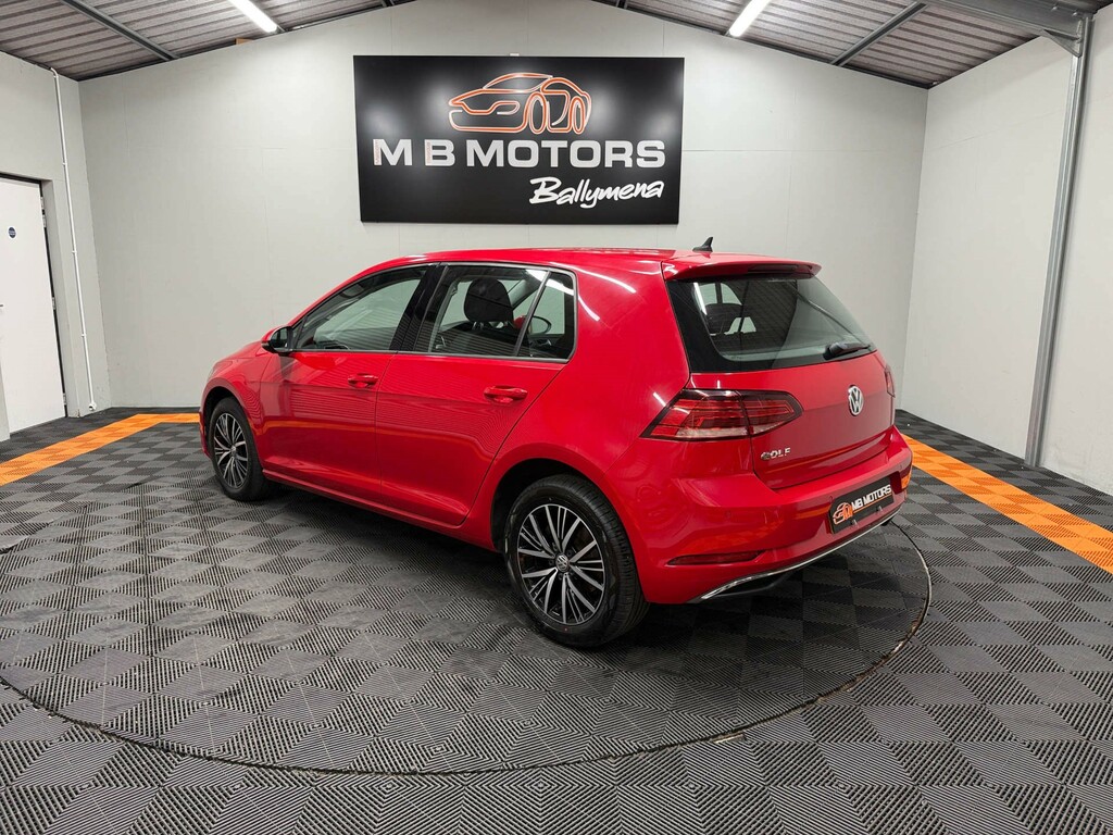 Volkswagen Golf Se Nav Tdi Bluemotion Technology SG18PUK Red #5