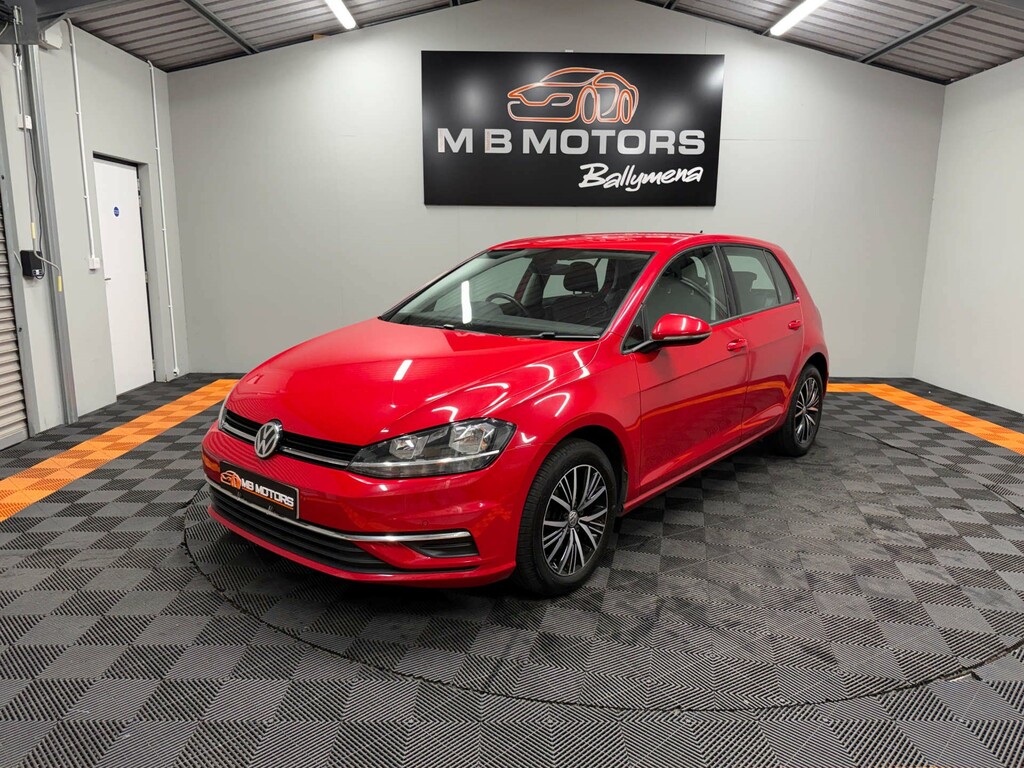 Volkswagen Golf Se Nav Tdi Bluemotion Technology SG18PUK Red #3