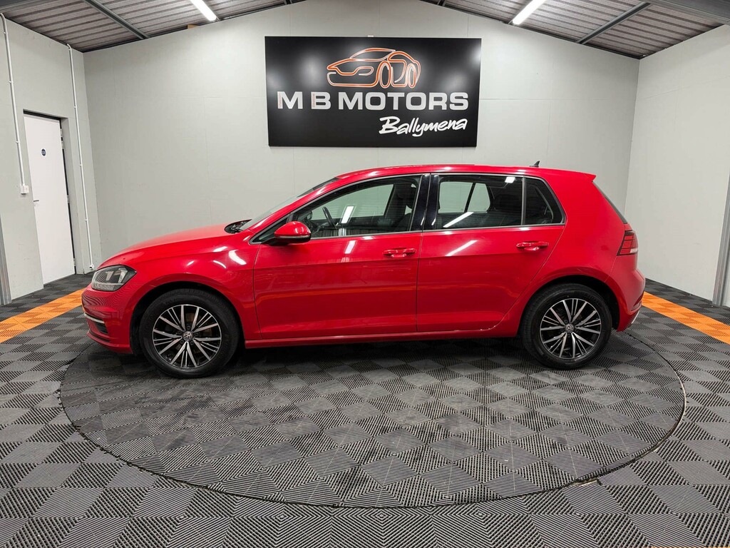 Volkswagen Golf Se Nav Tdi Bluemotion Technology SG18PUK Red #4