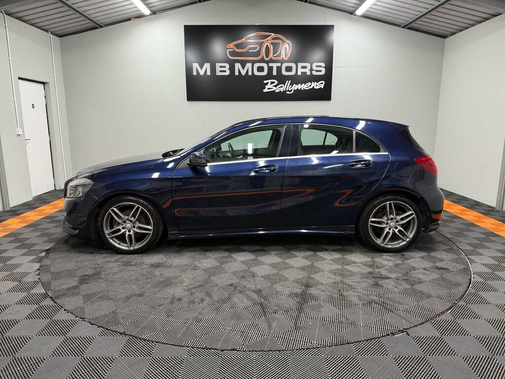 Mercedes-Benz A Class Amg Line HJ67KUH Blue #4